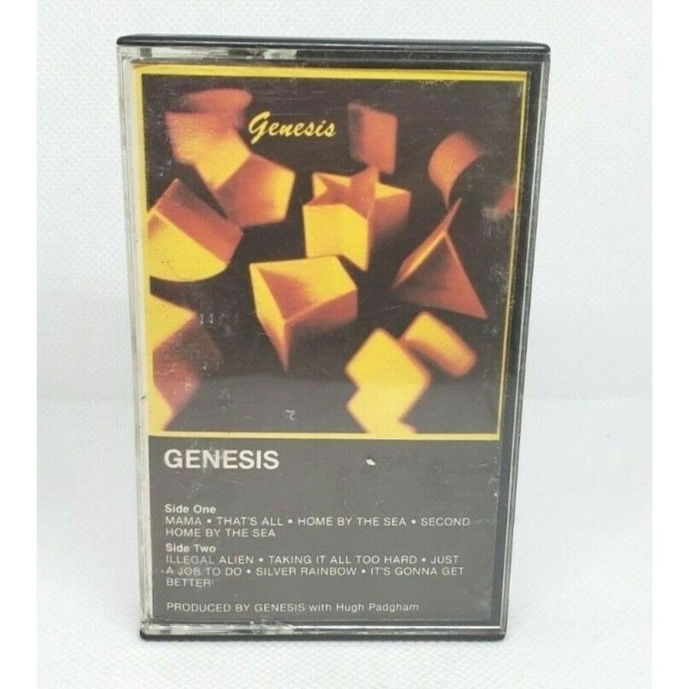 Genesis "Produced By Genesis With Hugh Padgham" Vintage Cassette Tape